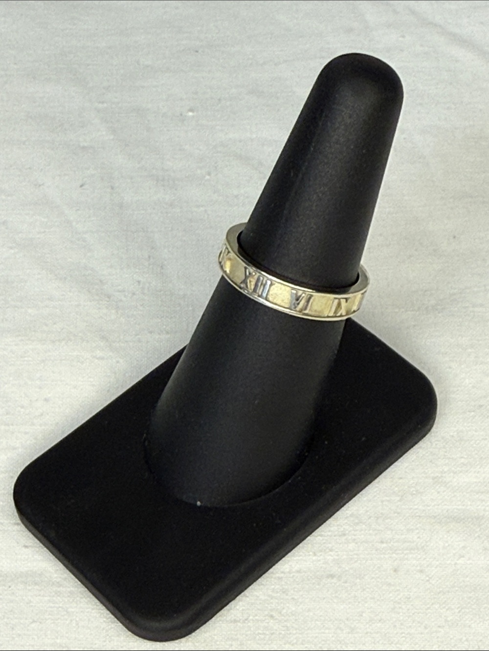Tiffany & Co Atlas Ring Sterling Silver 925 Size 6.25 - Picture 2 of 6